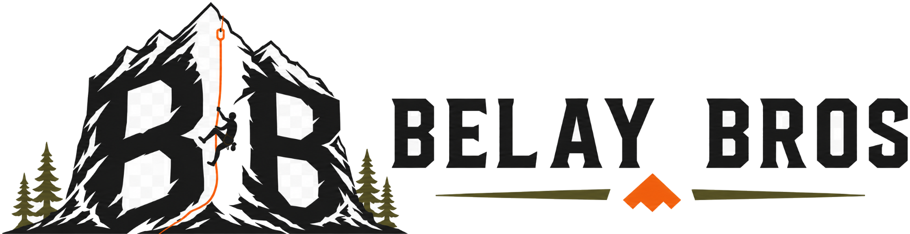 Belay Bros outdoor climbing logo